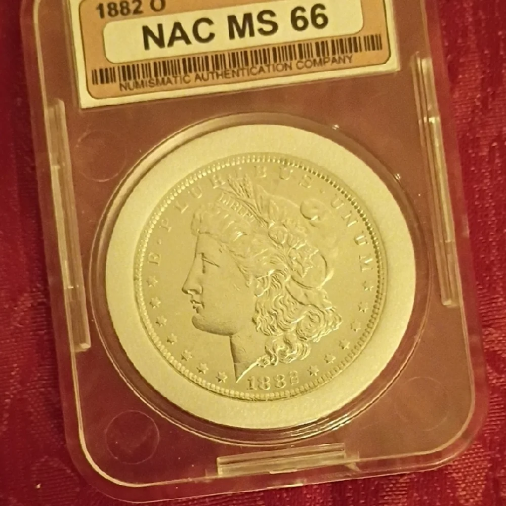 1882-O Morgan Silver Dollar MS-66